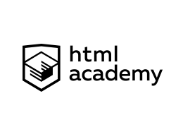 Логотип html academy